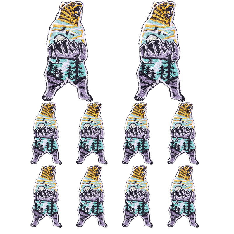 10PCS/lots Animal Patch Outdoo - đánh giá và giá Outdoor Adventure Show