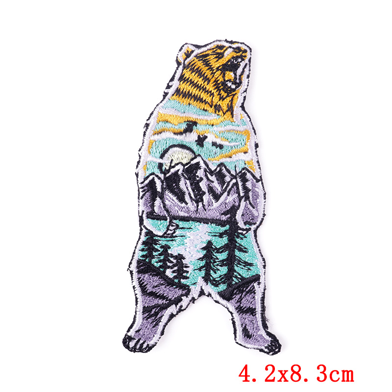 10PCS/lots Animal Patch Outdoo - đánh giá và giá Outdoor Adventure Show