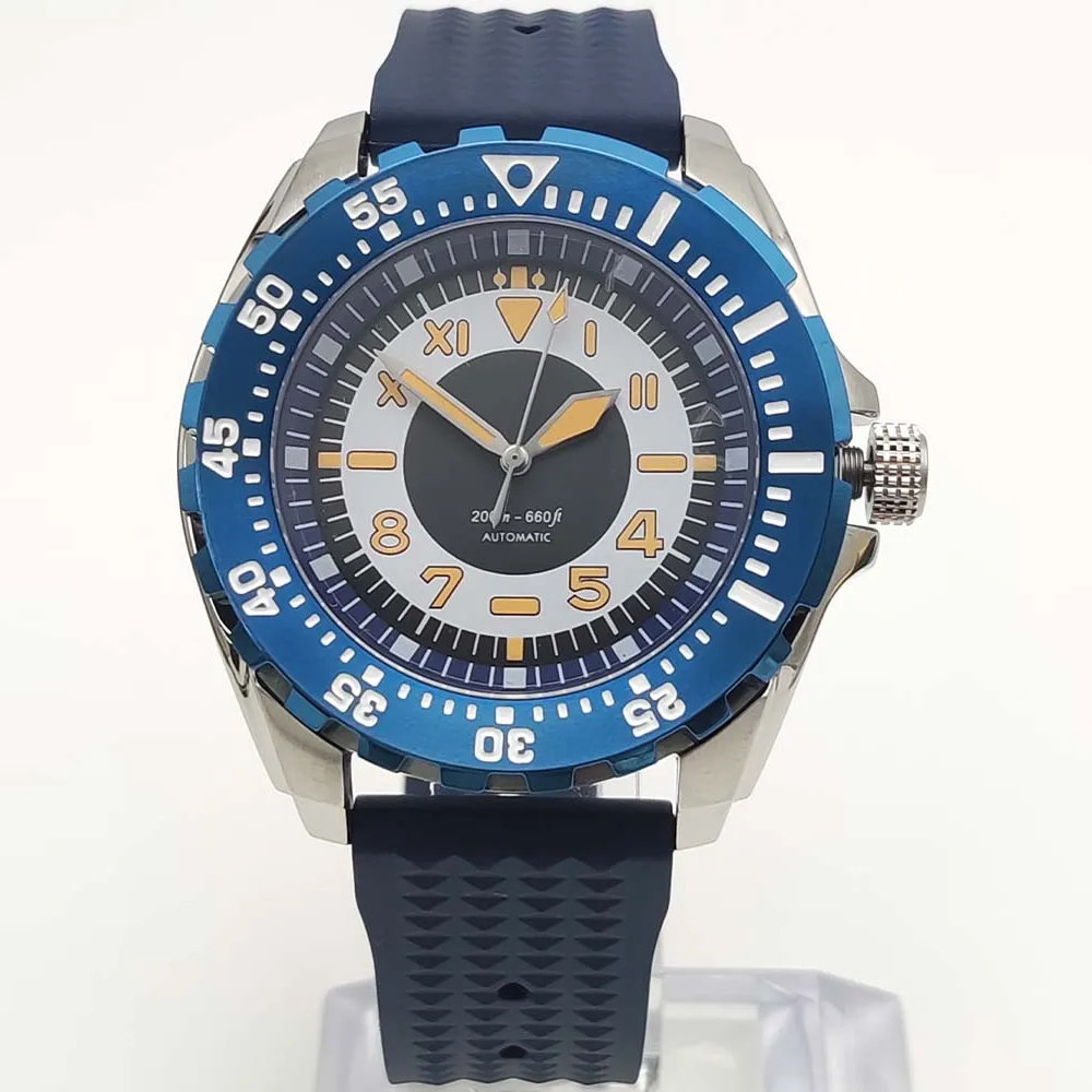 PARNSRPE NH35 44mm Silver Unid - đánh giá và giá Outdoor Adventure Watches