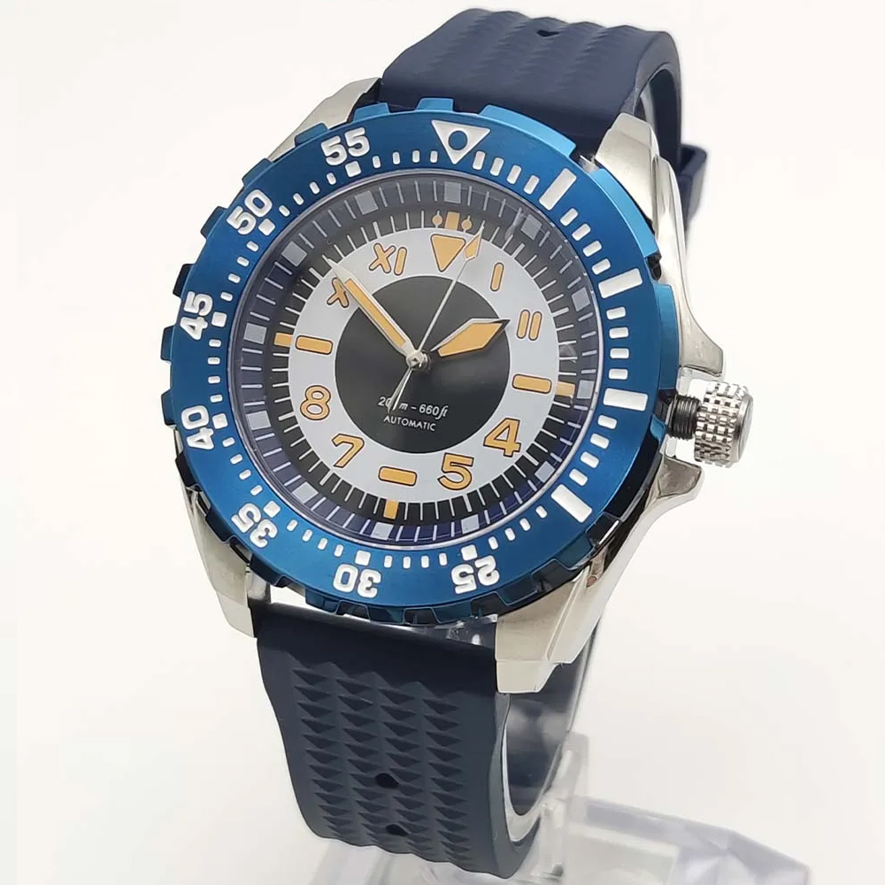 PARNSRPE NH35 44mm Silver Unid - đánh giá và giá Outdoor Adventure Watches